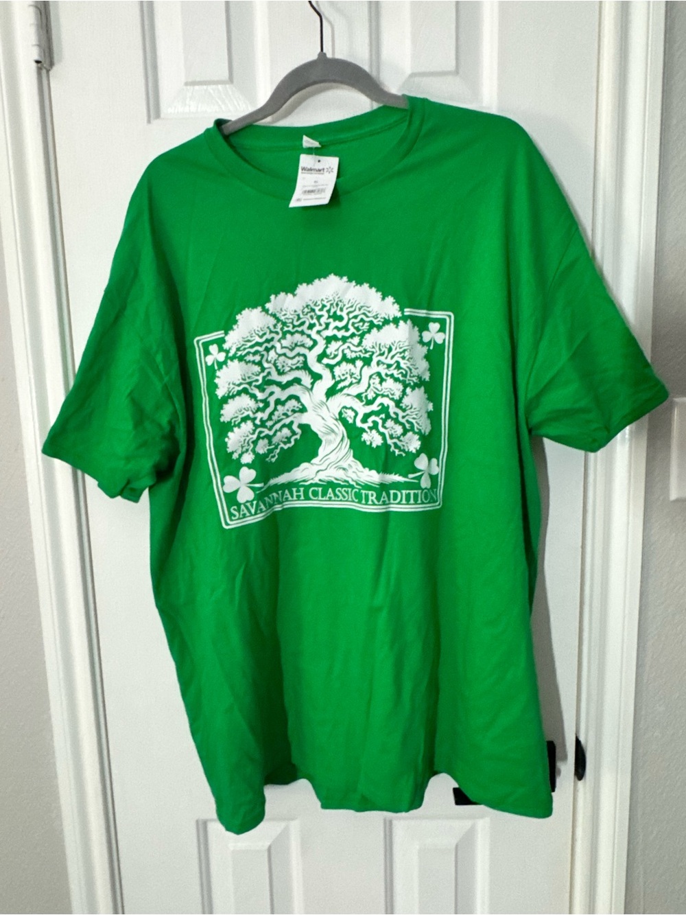 🔥3/$15 Savannah GA St Patrick’s Day Classic Traditions Green Graphic Tee XL